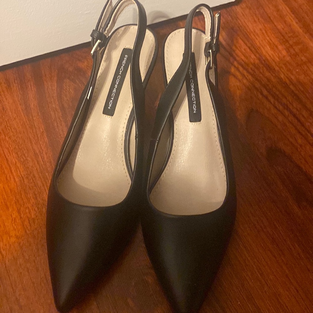 Black Slingbacks.